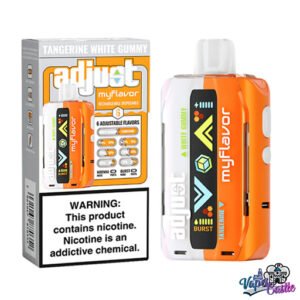 TANGERINE WHITE GUMMY – ADJUST MYFLAVOR 40K PUFFS Disposable Vape