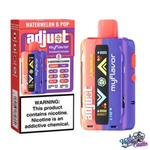 WATERMELON B POP – ADJUST MYFLAVOR 40K PUFFS Disposable Vape