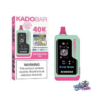 Watermelon Ice – Kado Bar NI 40K Puffs – Ice+Nic Control – Disposable Vape