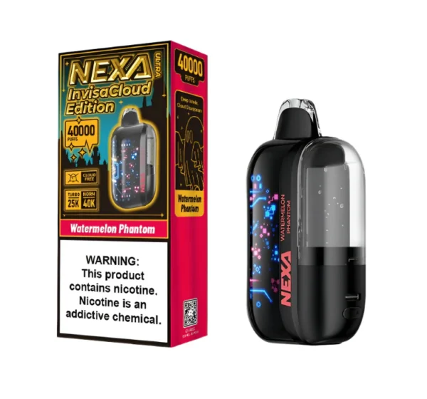 Watermelon Phantom (Invisa Cloud Edition) - Nexa Ultra 50K Puffs - Disposable Vape