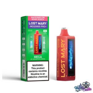 Watermelon Sour Peach - LOST MARY MO PRO 20K PUFFS - DISPOSABLE VAPE