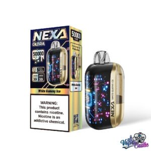 White Gummy Ice - Nexa Ultra 50K Puffs - Disposable Vape
