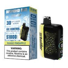 Mango Pineapple - Boulder Diamond Bar Ice Control - 51K Puffs - Disposable Vape