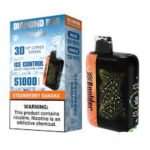 Strawberry Banana - Boulder Diamond Bar Ice Control - 51K Puffs - Disposable Vape