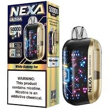 White Gummy Ice - Nexa Ultra 50K Puffs - Disposable Vape