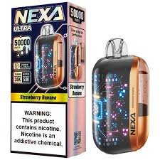 Strawberry Banana - Nexa Ultra 50K Puffs - Disposable Vape