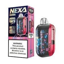 Strawberry Ice - Nexa Ultra 50K Puffs - Disposable Vape