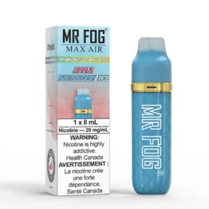 Apple Blueberry Ice - Mr Fog Max Air 3k Puffs - Disposable Vape