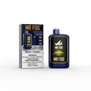 SOUR LEMON ICE - MR FOG NOVA STEEZY EDITION 36K PUFFS - DISPOSABLE VAPE