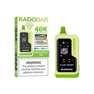 Pineapple Ice – Kado Bar NI 40K Puffs – Ice+Nic Control – Disposable Vape