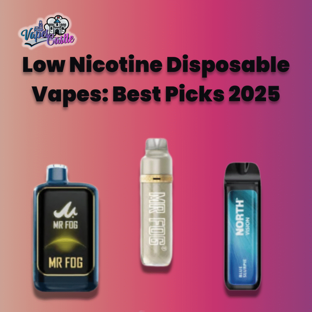 Low Nicotine Disposable Vapes