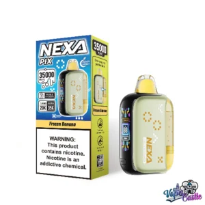 Frozen Banana Vape -Nexa Pix 35000 Puffs - Disposable Vape