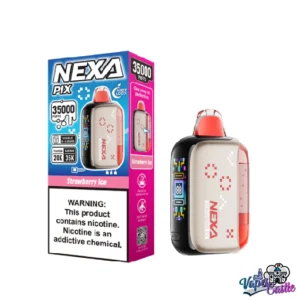 Strawberry Ice Vape -Nexa Pix 35000 Puffs - Disposable Vape