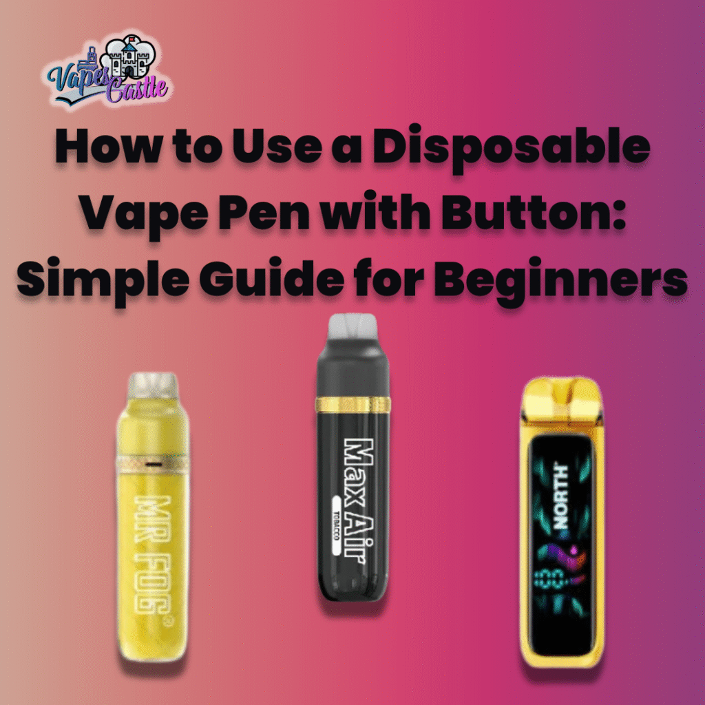 How to Use a Disposable Vape Pen with Button: Simple Guide for Beginners