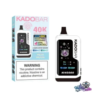 Meta Moon - Kado Bar NI 40K Puffs – Ice+Nic Control – Disposable Vape