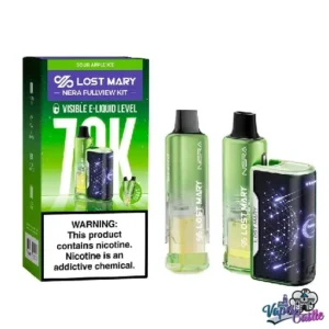 Buy Sour Apple Ice Lost Mary 70K Puffs Kit | Vapes Castle