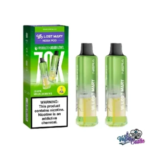 Buy Sour Apple Ice Lost Mary 70K Puffs Pod | Vapes Castle