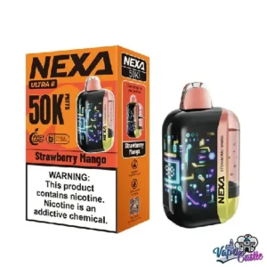 Buy Strawberry Mango Vape – Nexa Ultra II 50000 Puffs | Vapes Castle