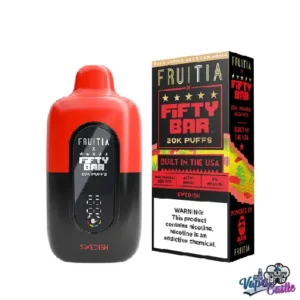 Buy Swedish Vape – Fruitia x Fifty Bar 20k Puffs | Vapes Rambo