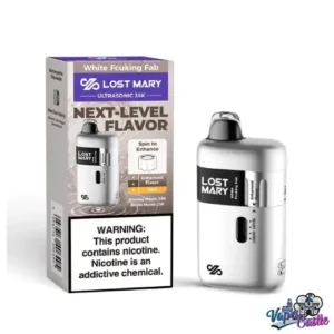 Buy White Fcuking Fab Vape – Lost Mary Ultrasonic 35k Puffs | Vapes Rambo