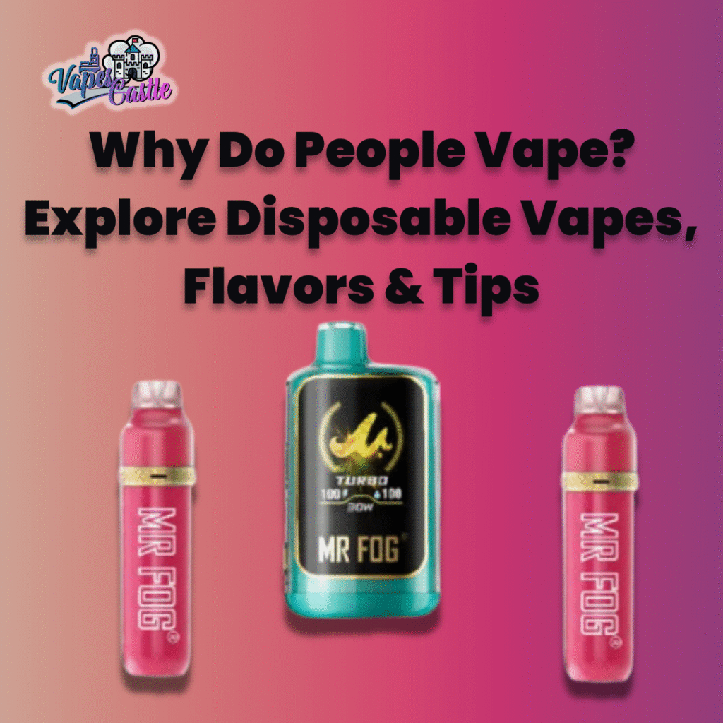 Why Do People Vape? Explore Disposable Vapes, Flavors & Tips