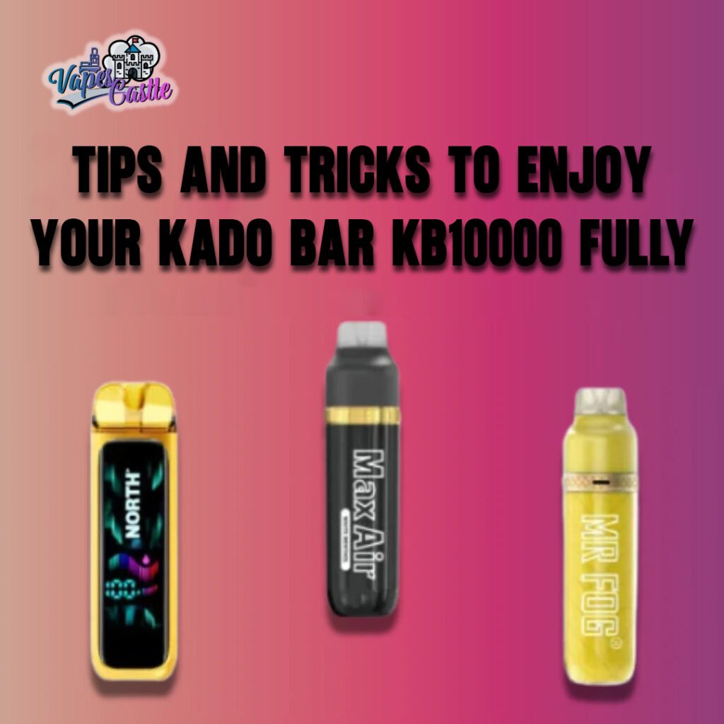 Tips and Tricks to Enjoy Your Kado Bar KB10000 Fully