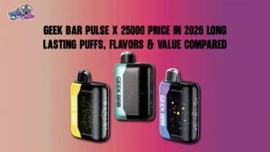 Geek Bar Pulse X 25000 Price in 2026 Long-Lasting Puffs, Flavors & Value Compared
