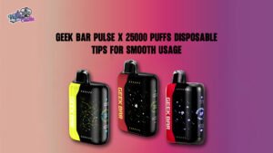 Geek Bar Pulse X 25000 Puffs Disposable Tips for Smooth Usage