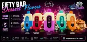 Fifty Bar Dessert Flavors