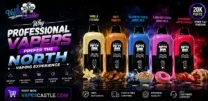 Why Professional Vapers Prefer the North Vaping Experience with premium North disposable vape devices